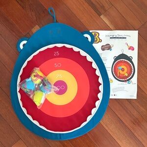 Hungry Toss Shark Target Game — Blue Kids Toy - NWOT